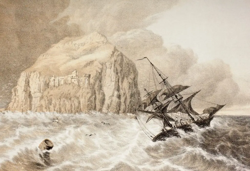 The royal ship named Blessing sank just off the coast of Scotland (Universal History Archive/Universal Images Group via Getty Images)