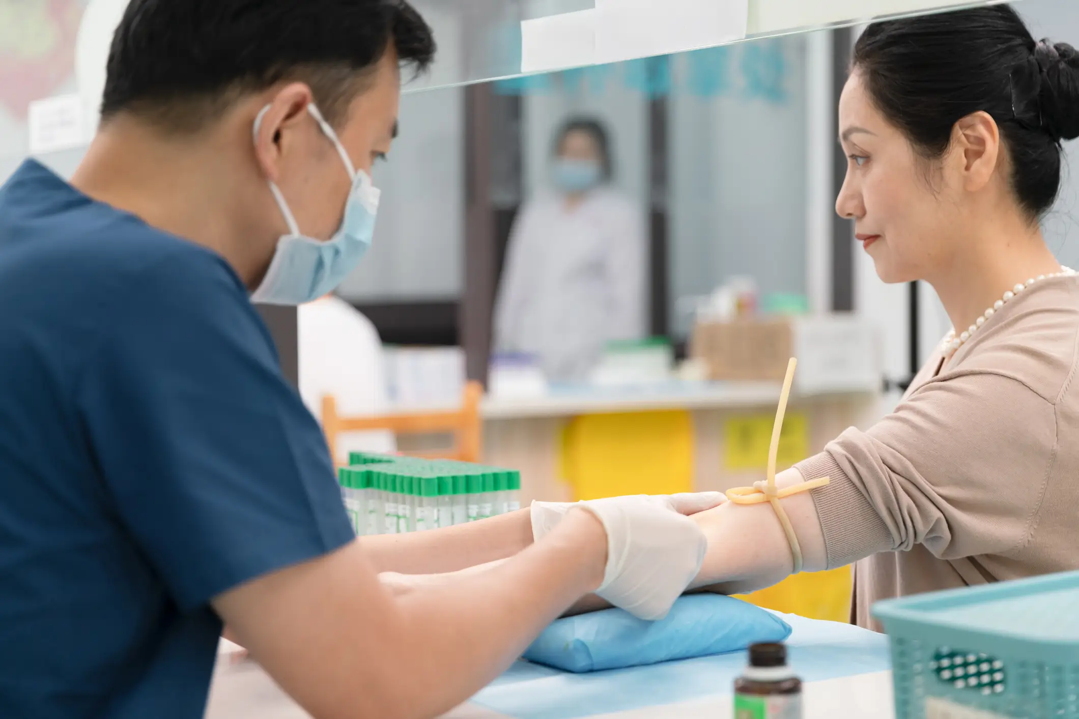 Many people wouldn't yet trust an AI-powered robot to perform the role of a phlebotomist (Getty Stock)