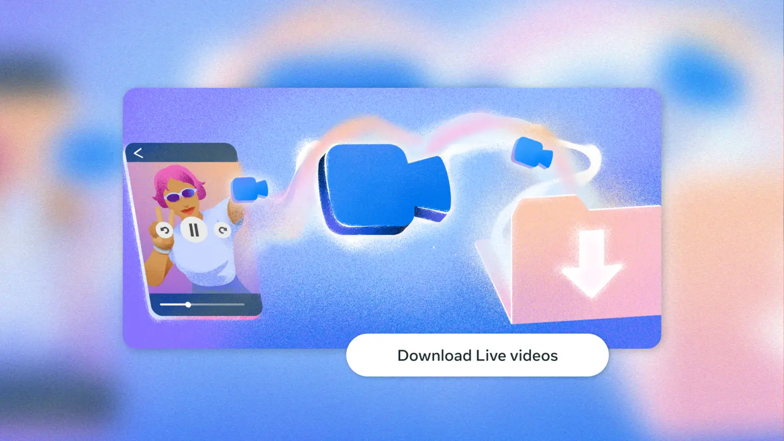Thankfully there's a way that you can keep your live video memories forever (Meta)