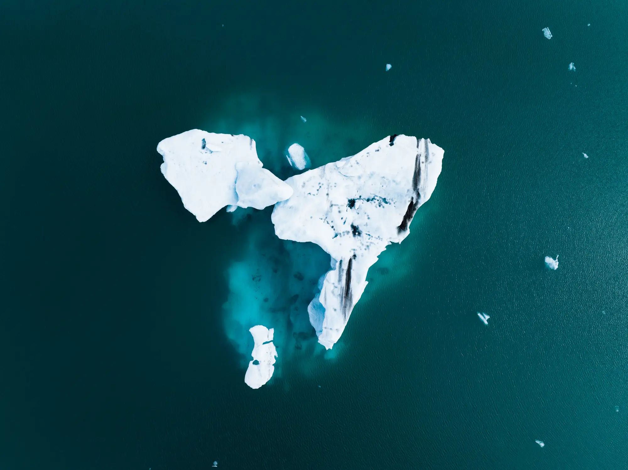 Warm-water coral reefs are now facing long-term, irreversible decline. (Abstract Aerial Art/Getty)
