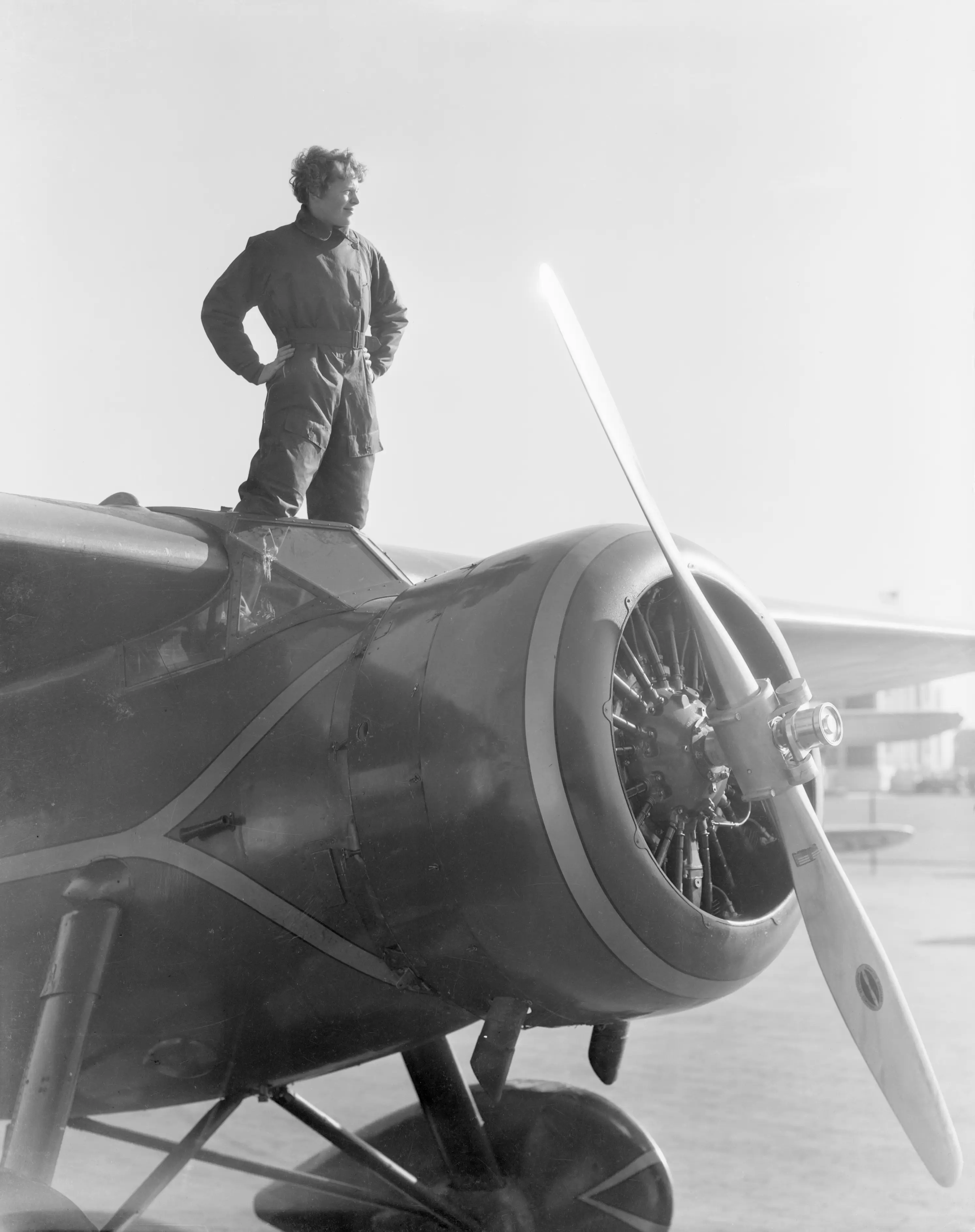 Ameila Earhart was making her second attempt to fly around the world when she disappeared (Bettmann/Getty Images)