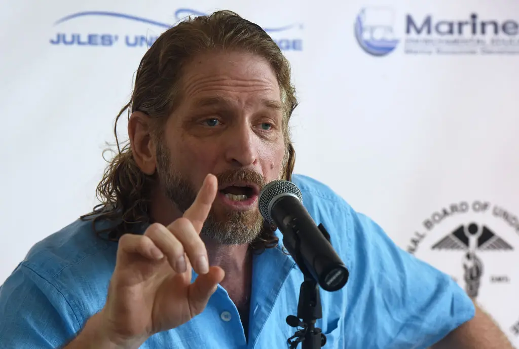 Dr Deep Sea spent 100 days underwater (Anadolu/Contributor/Getty)