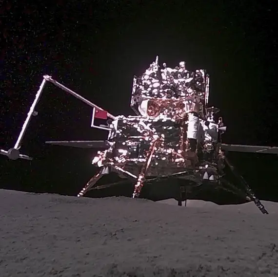 Chinese spacecraft leaves Moon’s surface carrying rocks to bring home