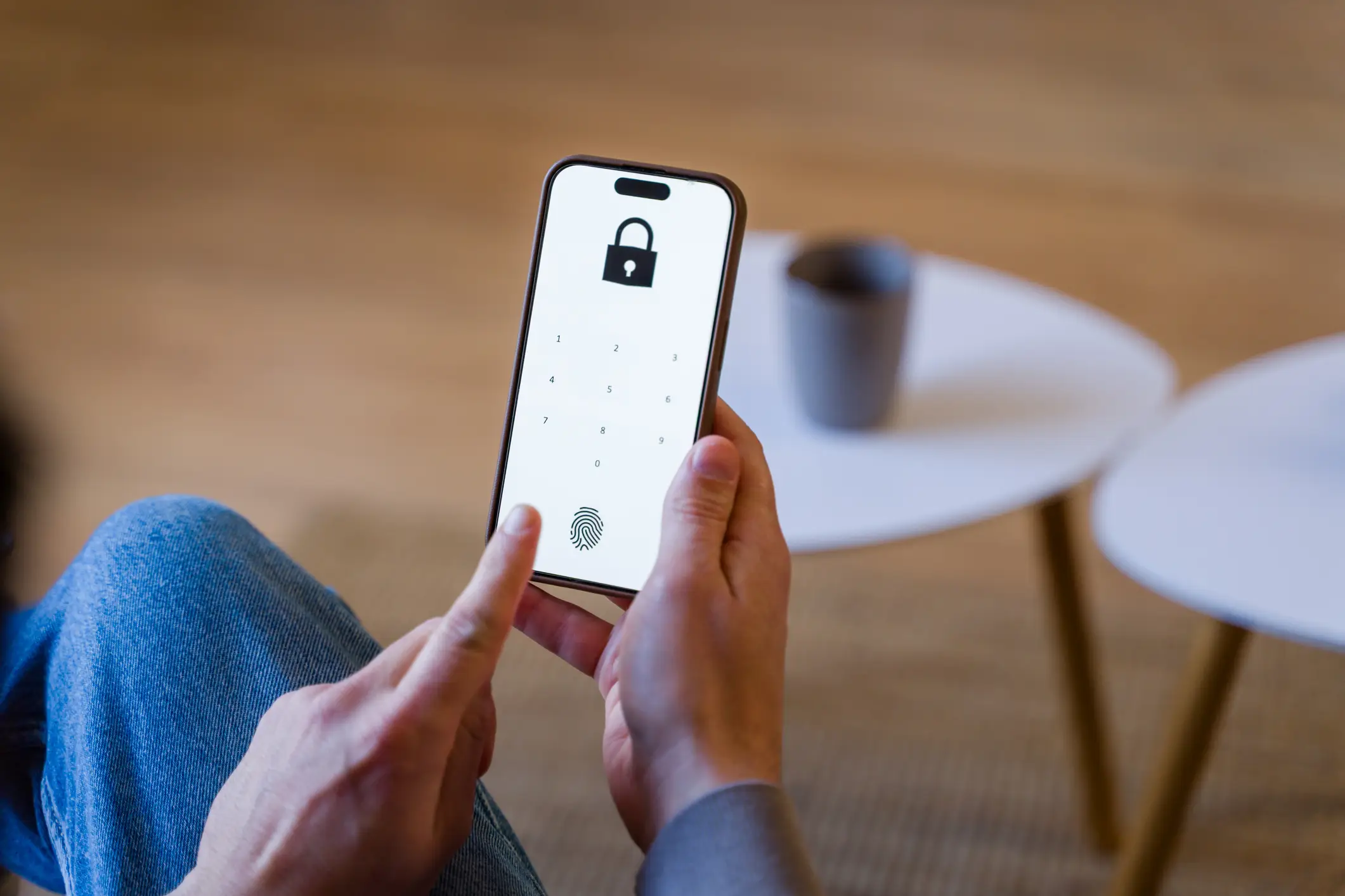 One tech expert recommends using passkeys such as face and fingerprint ID wherever possible (Creative Images Lab/Getty)
