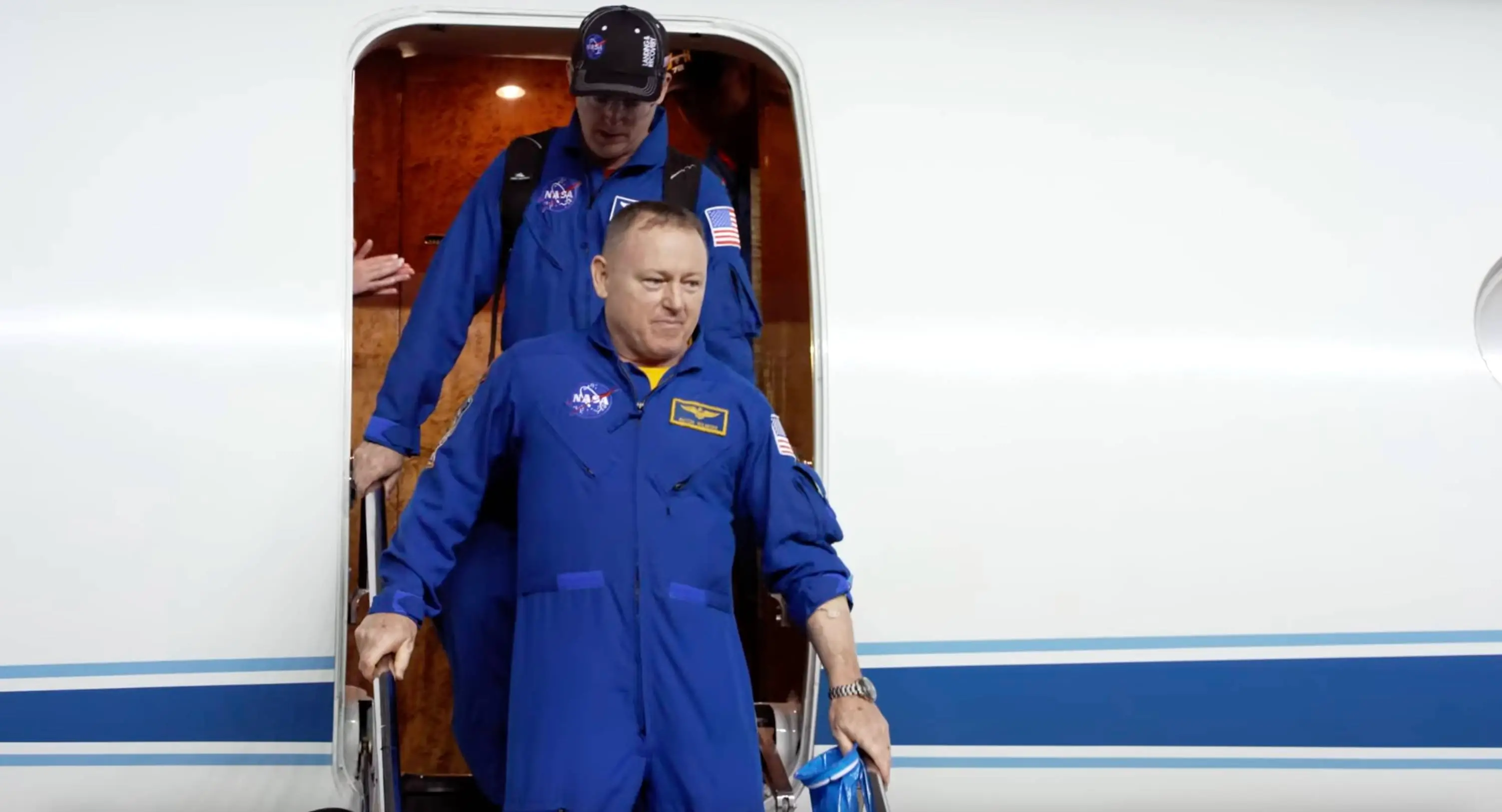 Wilmore is apparently still going to work every day (NASA)