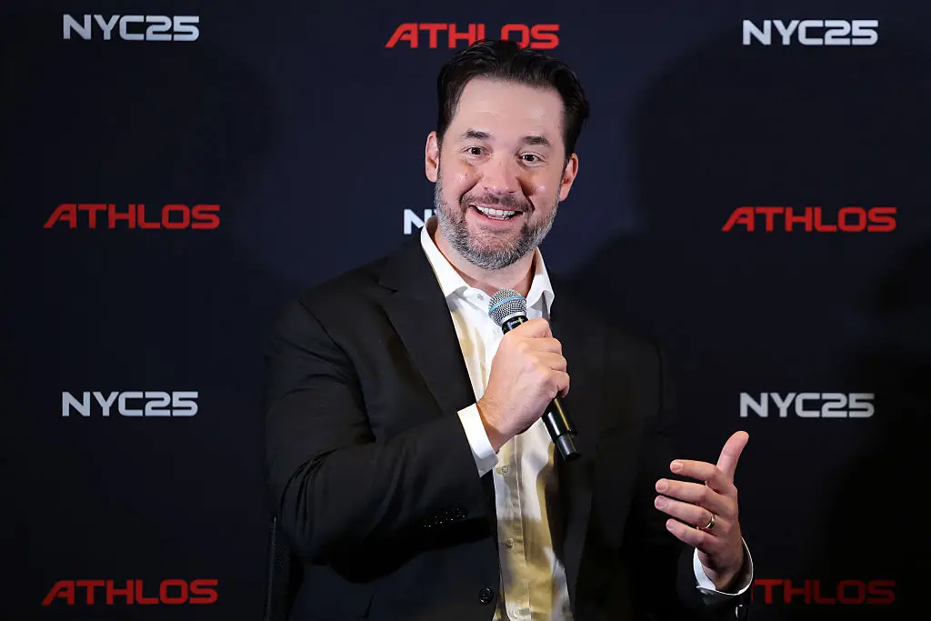 Reddit co-founder Alexis Ohanian believes that the dead internet theory will bring about human-driven innovation (Emilee Chinn/Athlos/Getty Images)