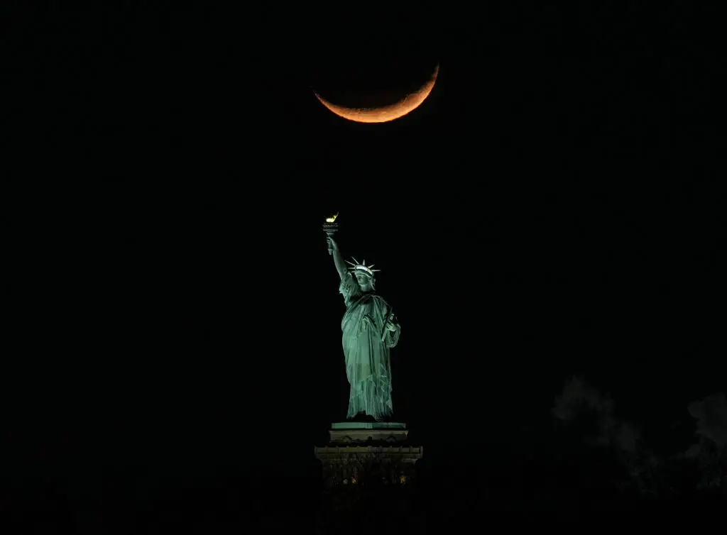 It's not a simple case of American 'giving back' the Statue of Liberty (Anadolu / Contributor / Getty)