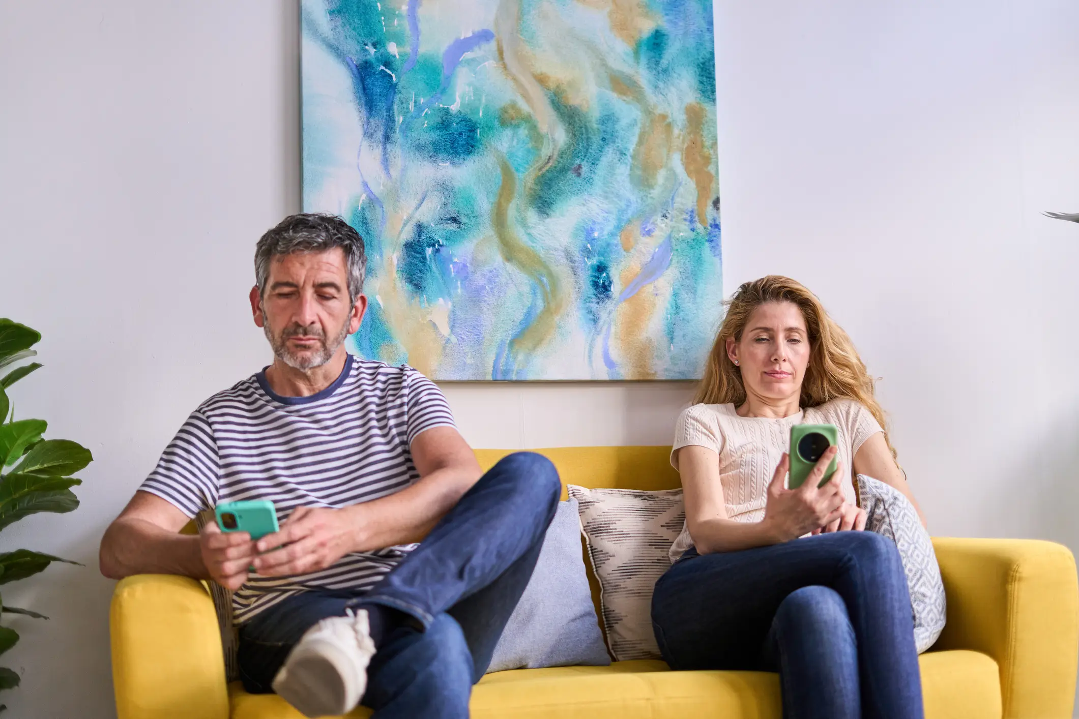 Disguised apps can hide people's conversations from their partner (Raul Ortin/Getty)