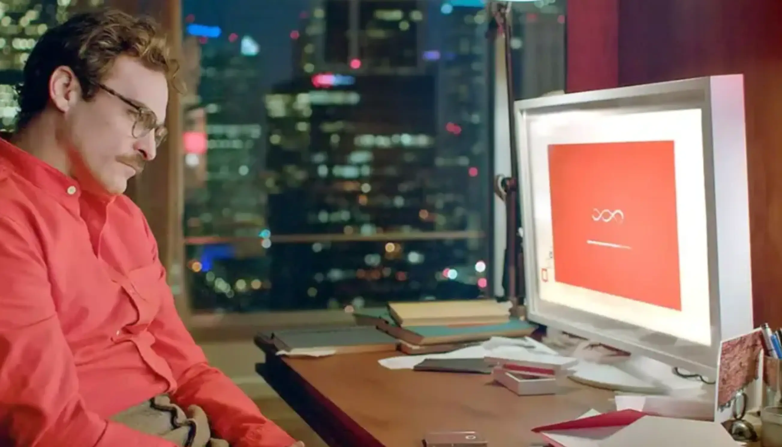 While using AI girlfriends might be short-term help, it could lead to further isolation (Warner Bros. Pictures)