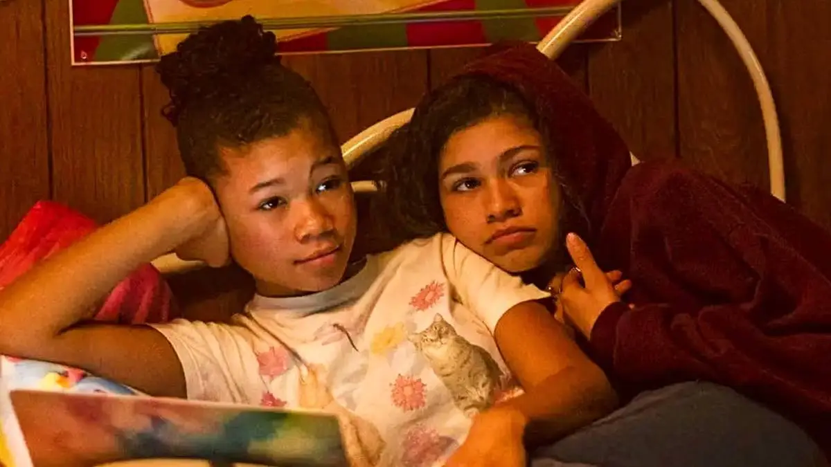 Characters like Storm Reid's Gia were MIA from Euphoria season 3 (HBO)