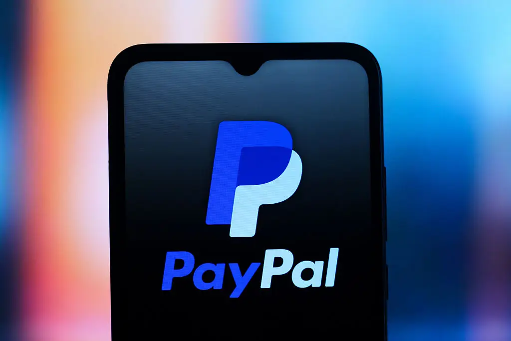 PayPal's stock has soared 10% (SOPA Images/Contributor/Getty)