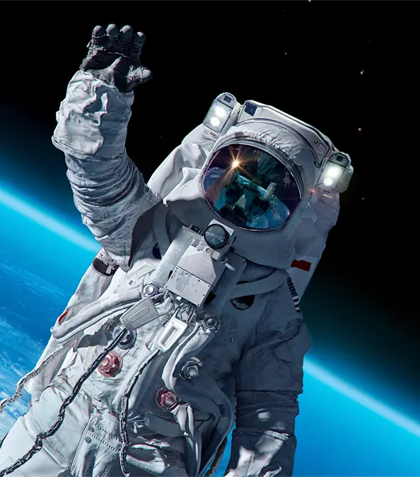 New research is shedding light on how astronauts move through space / Alexander Spatari / quantic69 / Getty
