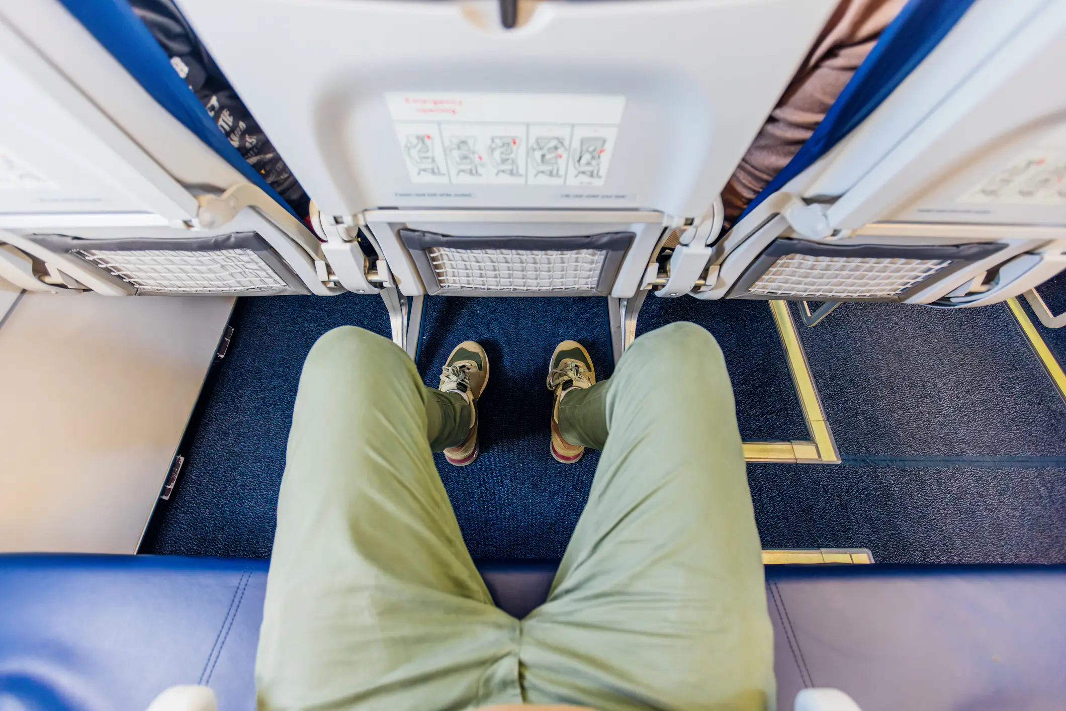 Southwest Airlines claims that you now need to be able to fit between the armrests to avoid buying an extra ticket (Getty Stock)