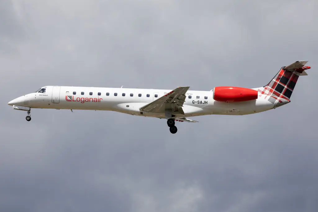 You won't have much time to settle into this Loganair flight (MI News/NurPhoto via Getty Images)