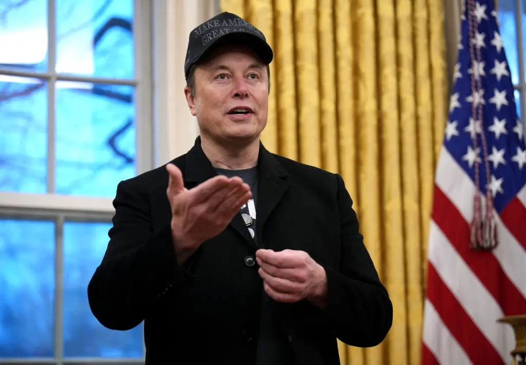 Elon Musk has now been blocked from accessing Treasury data (Andrew Harnik/Getty Images)