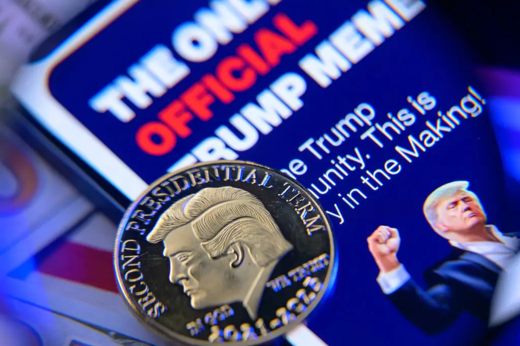 Around two-thirds of those who bought Trump's meme coin have lost money (NurPhoto/Contributor/Getty)