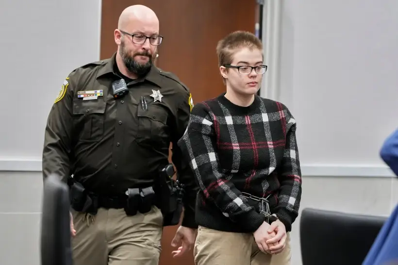 Geyser escaped from the group home after removing her ankle monitor (AP Photo/Morry Gash, File)