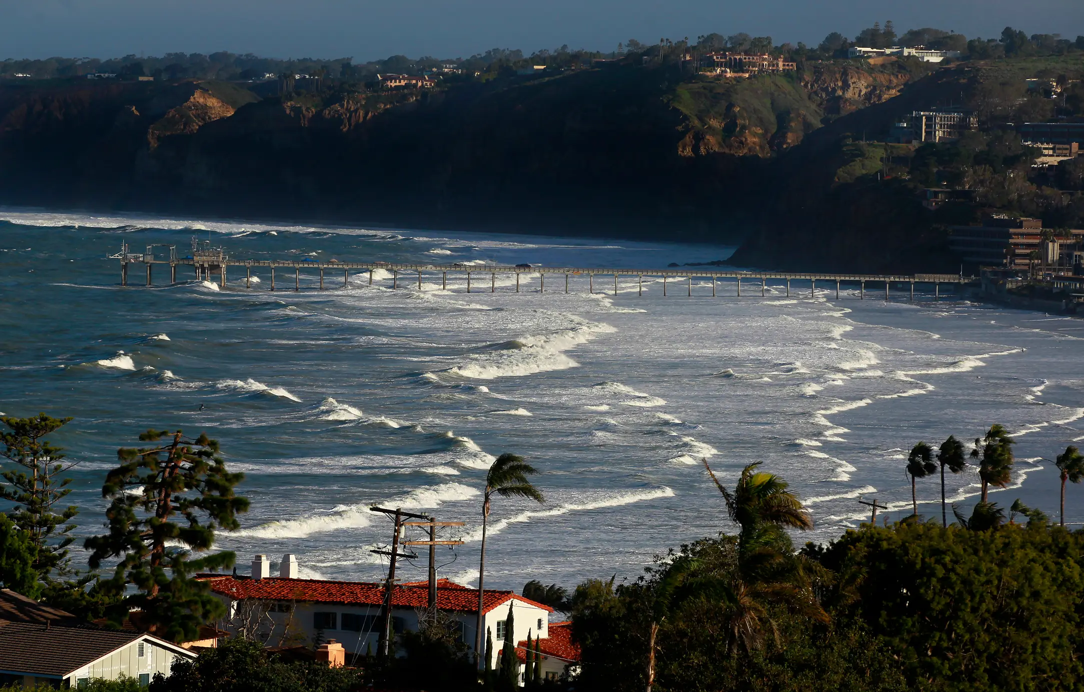 The weather event is expected to have ripple effects around the world (K.C. Alfred/Getty Images)