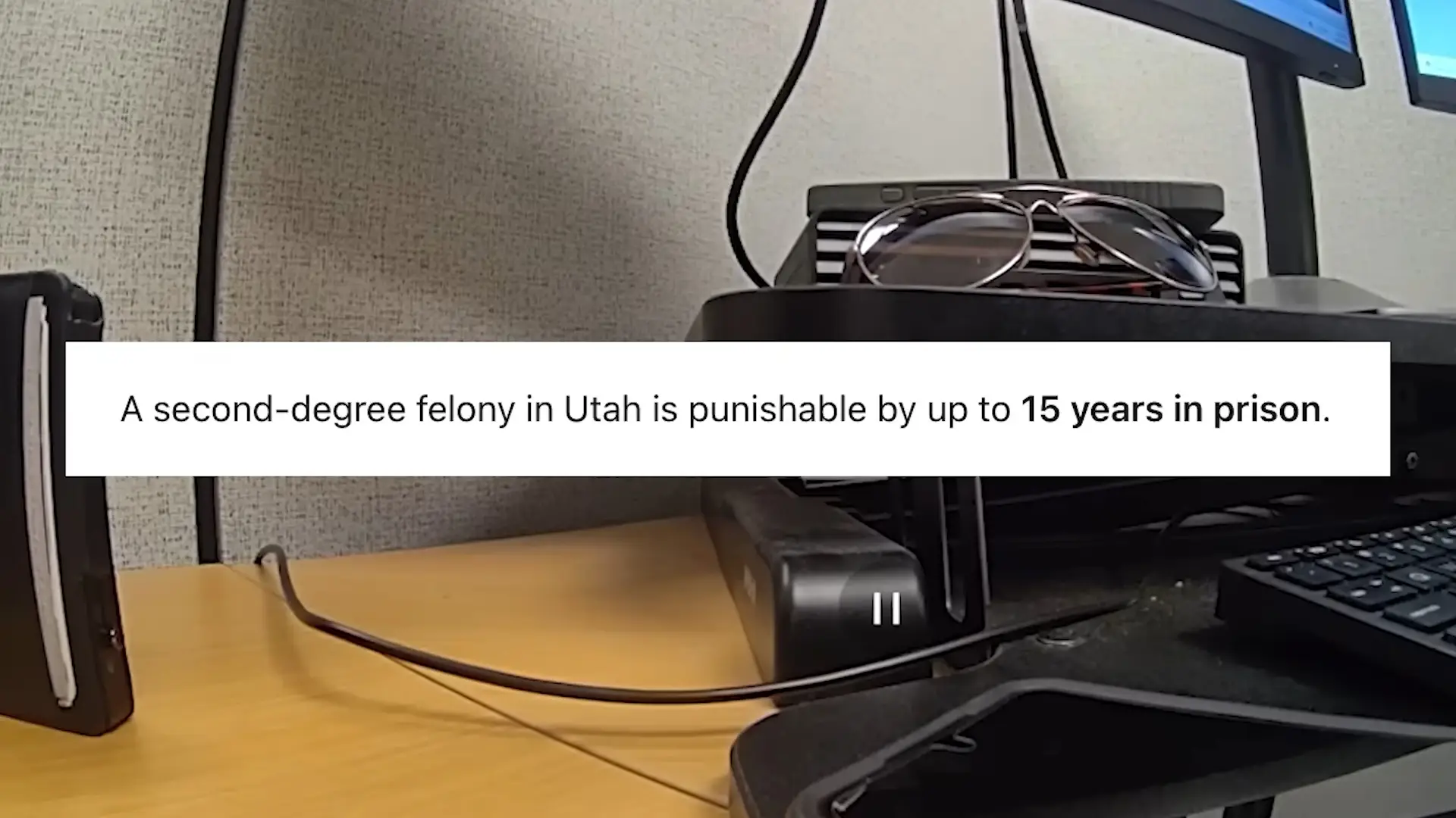 Police have suggested that Reckless Ben has committed a second-degree felony, which could result in up to 15 years in prison (YouTube/Reckless Ben)