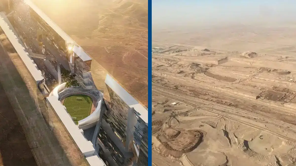 The Line in Saudia Arabia