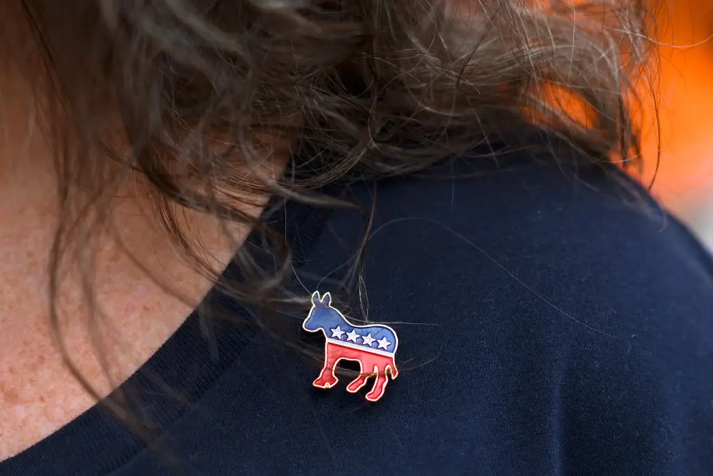 The official Democrat account on X has fired a brutal insult towards a prominent White House staffer (Mark Makela/Getty Images)