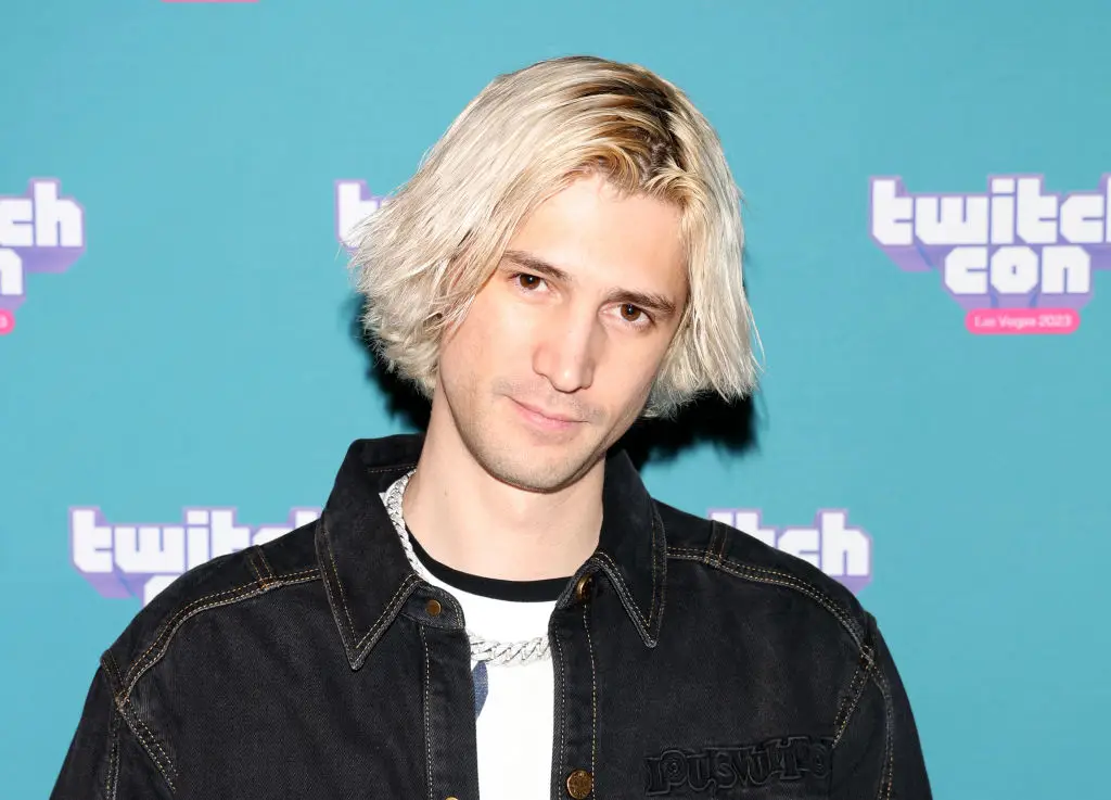 xQc was shocked after he discovered the ban live on air, while understanding why Twitch pulled the plug (Gabe Ginsberg/Getty Images)