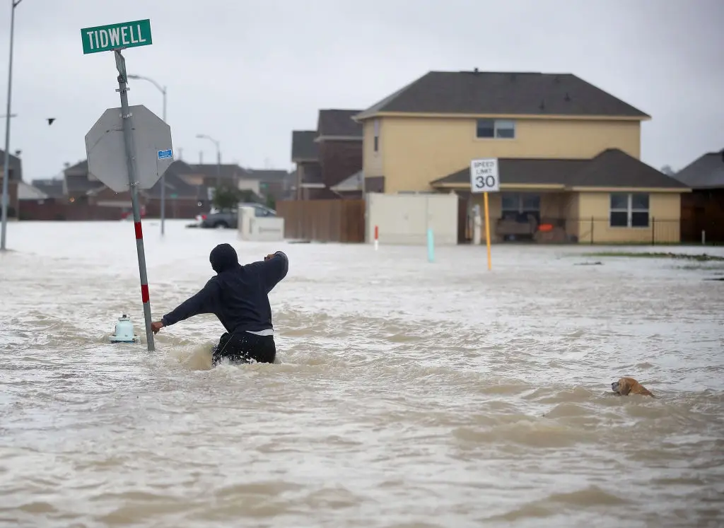 Hurricane Harvey led to requests for better flood control (Joe Raedle / Staff / Getty)