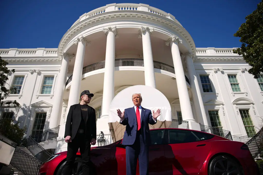 Musk's public spat with President Trump has allegedly dented his support among Republicans. (Andrew Harnik/Staff/Getty)