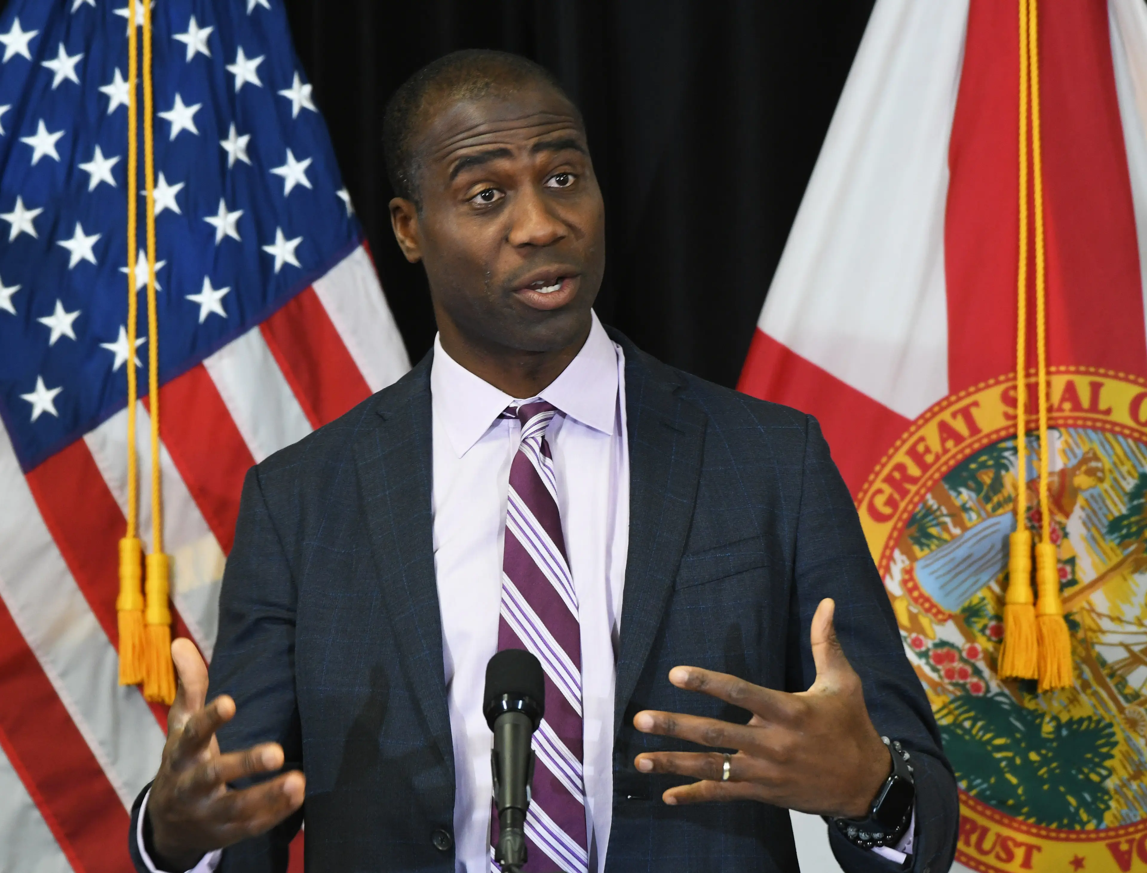 The move was announced by Florida Surgeon General Joseph Ladapo (Paul Hennessy/SOPA Images/LightRocket via Getty Images)