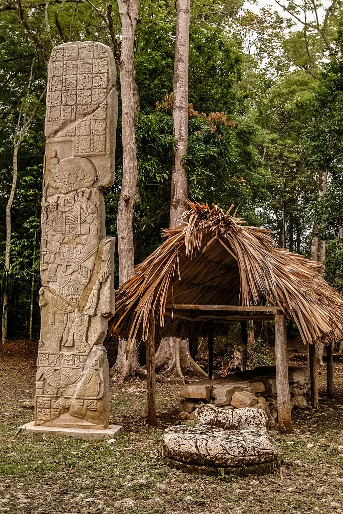 The cave is buried beneath the Dos Pilas archaeological site (Realy Easy Star/Res/Mondadori Portfolio via Getty Images)