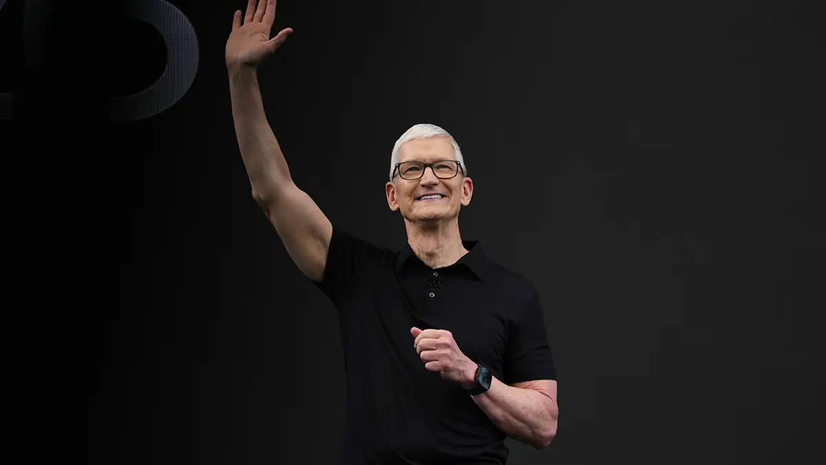 Tim Cook received a standing ovation at his final WWDC event (Bloomberg / Contributor)