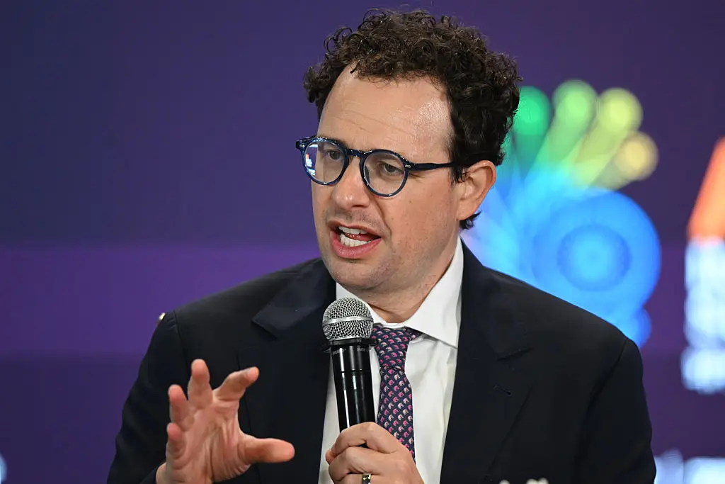 Anthropic CEO Dario Amodei has warned that the AI industry should slow down (Prakash Singh/Bloomberg via Getty Images)