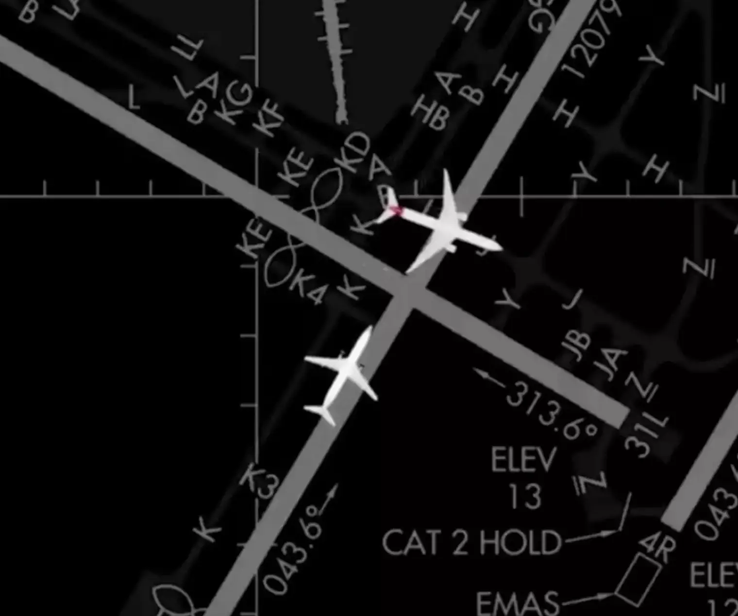 Reports say that distraction in both the cockpit and air traffic control tower led to the near-miss (YouTube/JFK International Aiport)