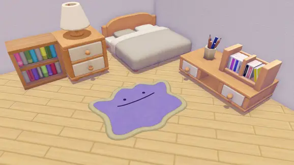 Ditto Rug From Pokémon Pokopia,