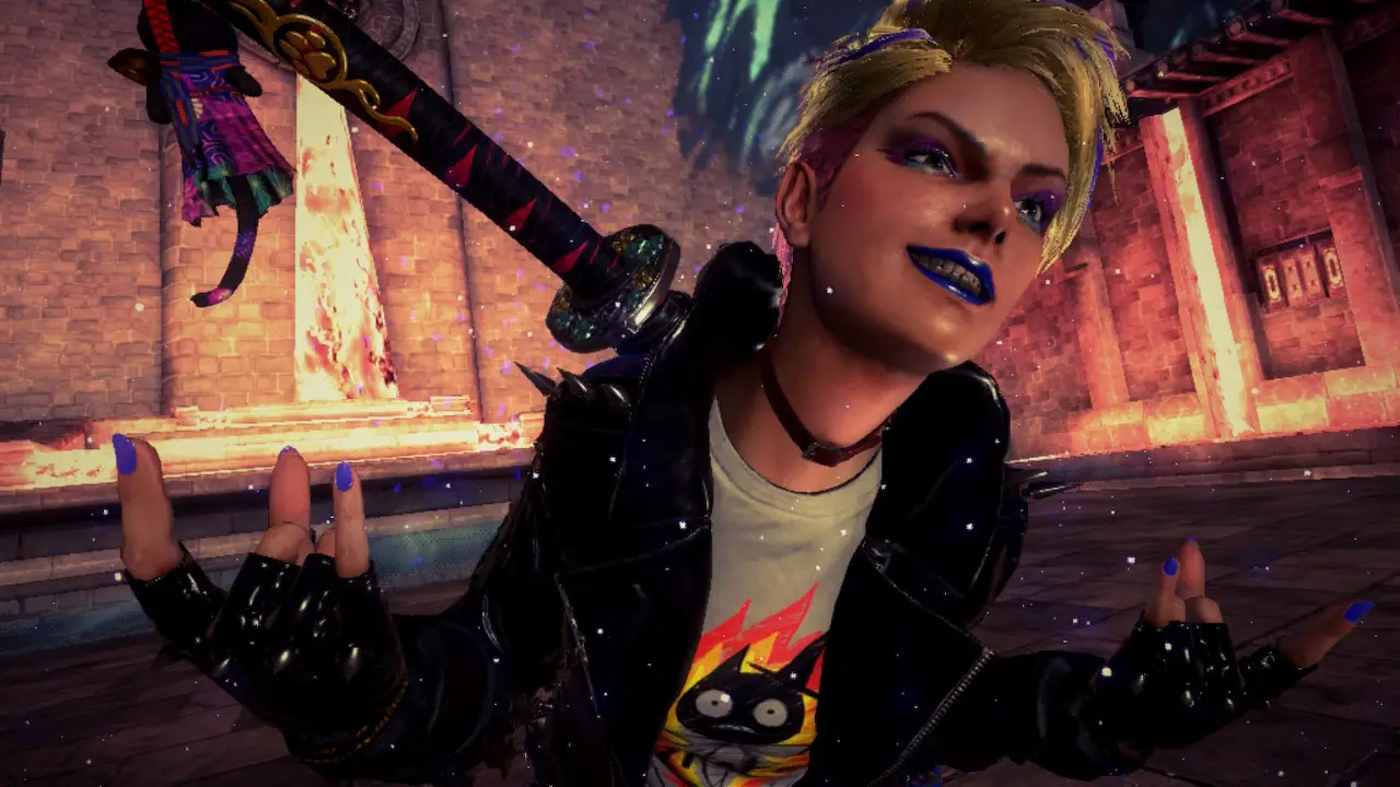 Viola's fighting techniques differ from Bayonetta's, and are plenty of fun to use. /