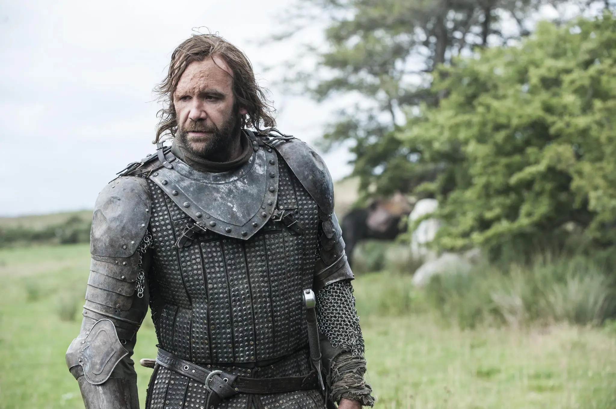 Official image of Rory McCann as The Hound in HBO's Game of Thrones, Warner Bros
