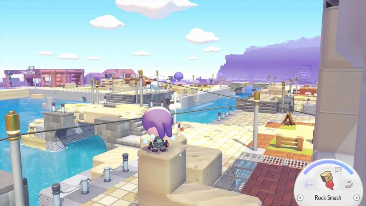 Standing and crying in Pokemon Pokopia