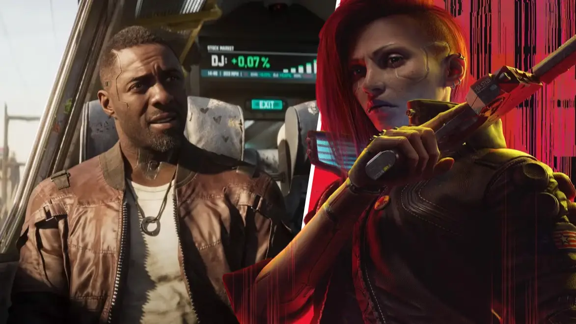 Cyberpunk 2077 player discovers hidden scene featuring Idris Elba's Solomon Reed