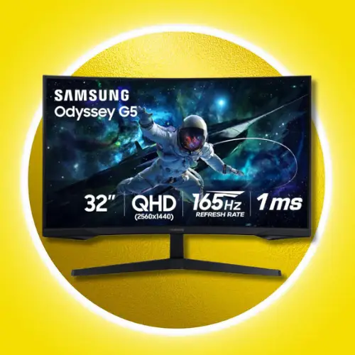Amazon Prime Day: SAMSUNG 32 Odyssey G55C Curved Gaming Monitor