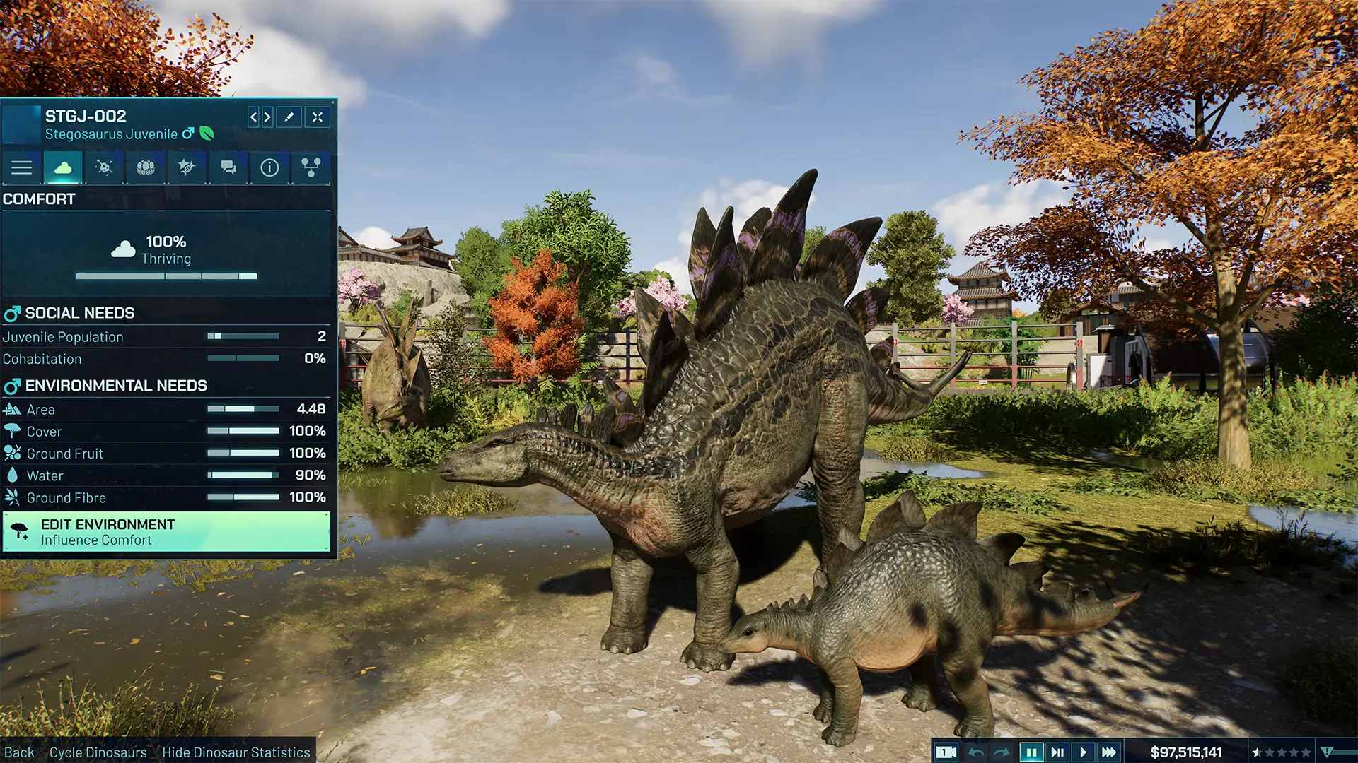 Screenshot of Jurassic World Evolution 3