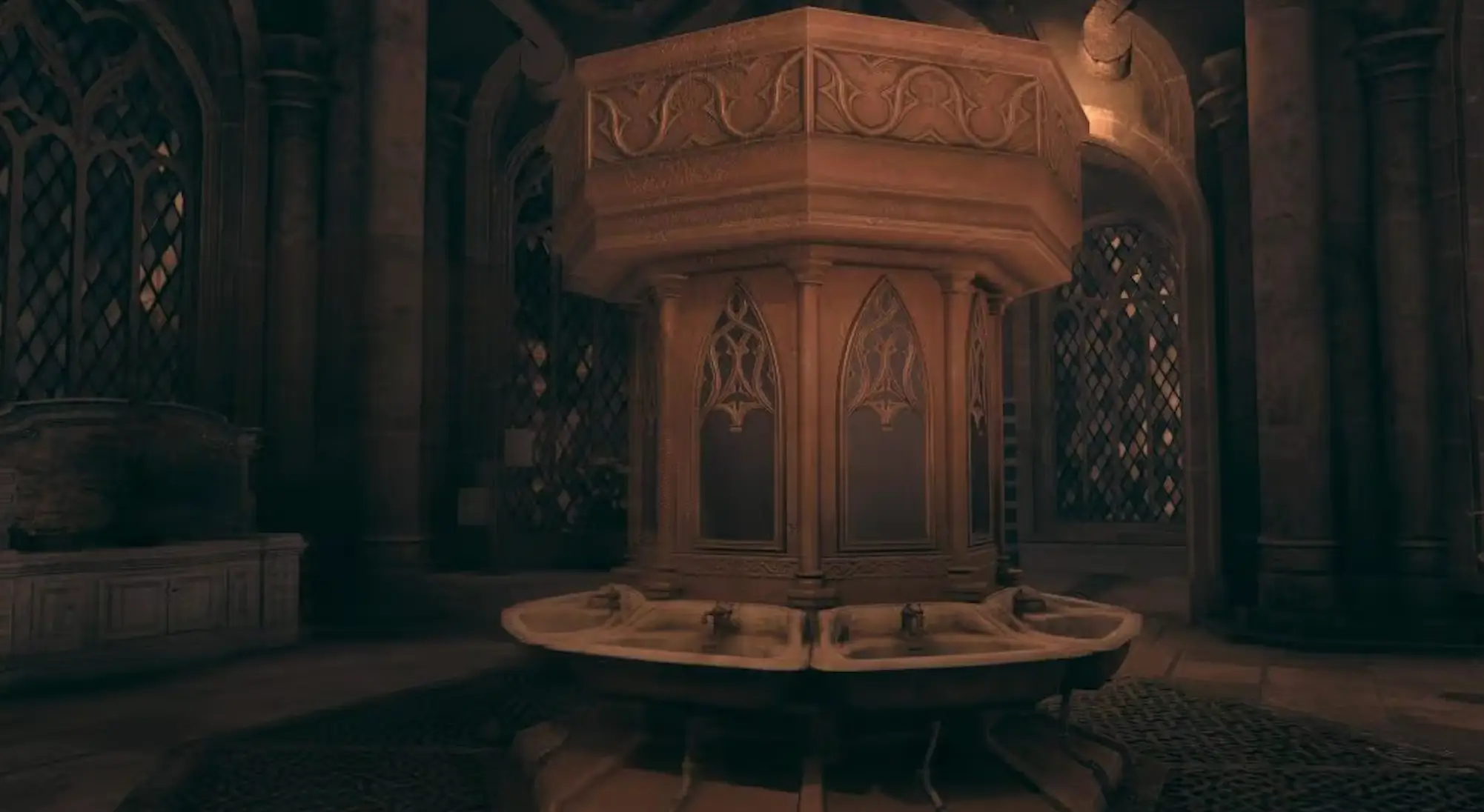 Chamber of Secrets Sink in Hogwarts Legacy,