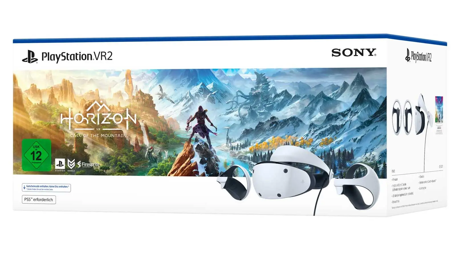 PS VR2 and Horizon Call of the Mountain bundle, SIE