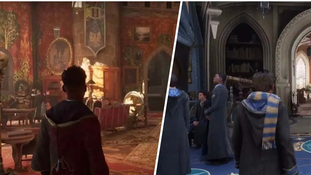 Hogwarts Legacy players can explore all four common rooms regardless of House
