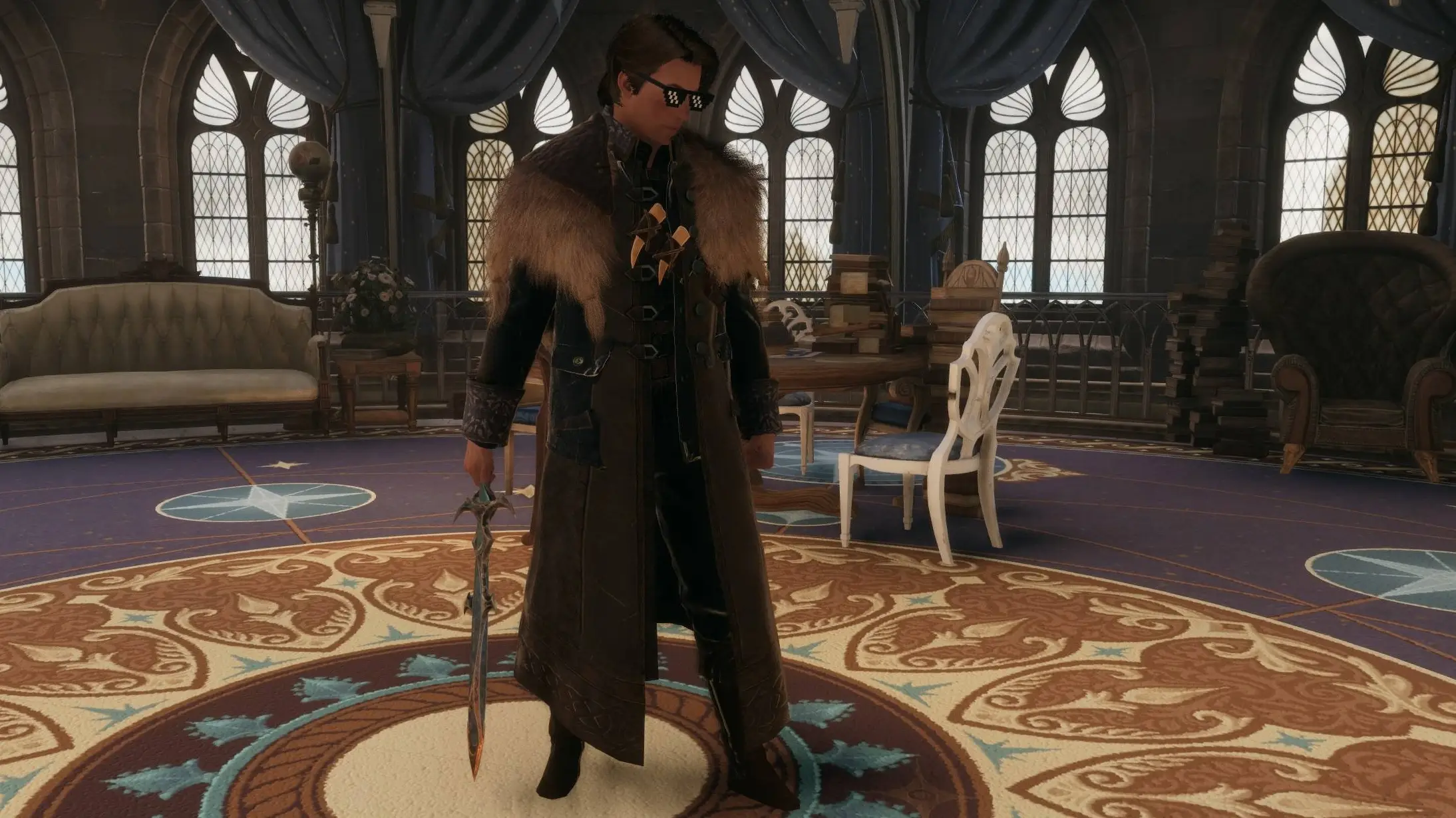 Ancient Magic Sword Wand replaces the usual wand without altering spell damage (CurseForge/Au79Games)