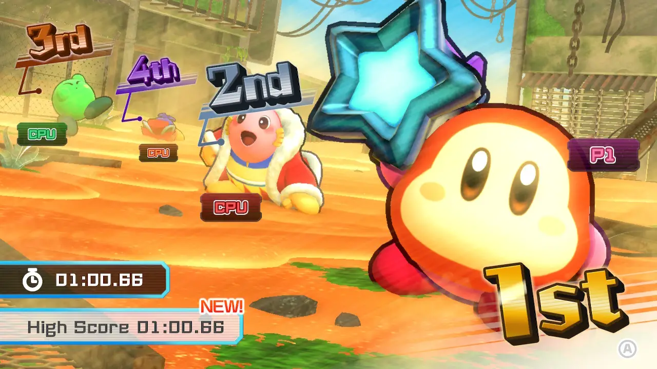 Aim for high scores in the mini games and compete against friends. /