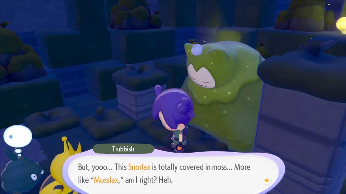Mosslax in Pokemon Pokopia, Credit Pokemon