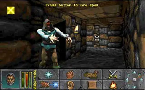 A screenshot from The Elder Scrolls II: Daggerfall (Source: Bethesda Softworks)