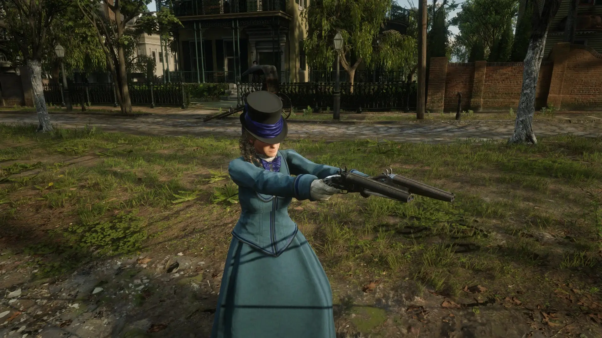 Penelope has clearly taken Arthur's advice to heart in Ruxyne's Elite Companion mod