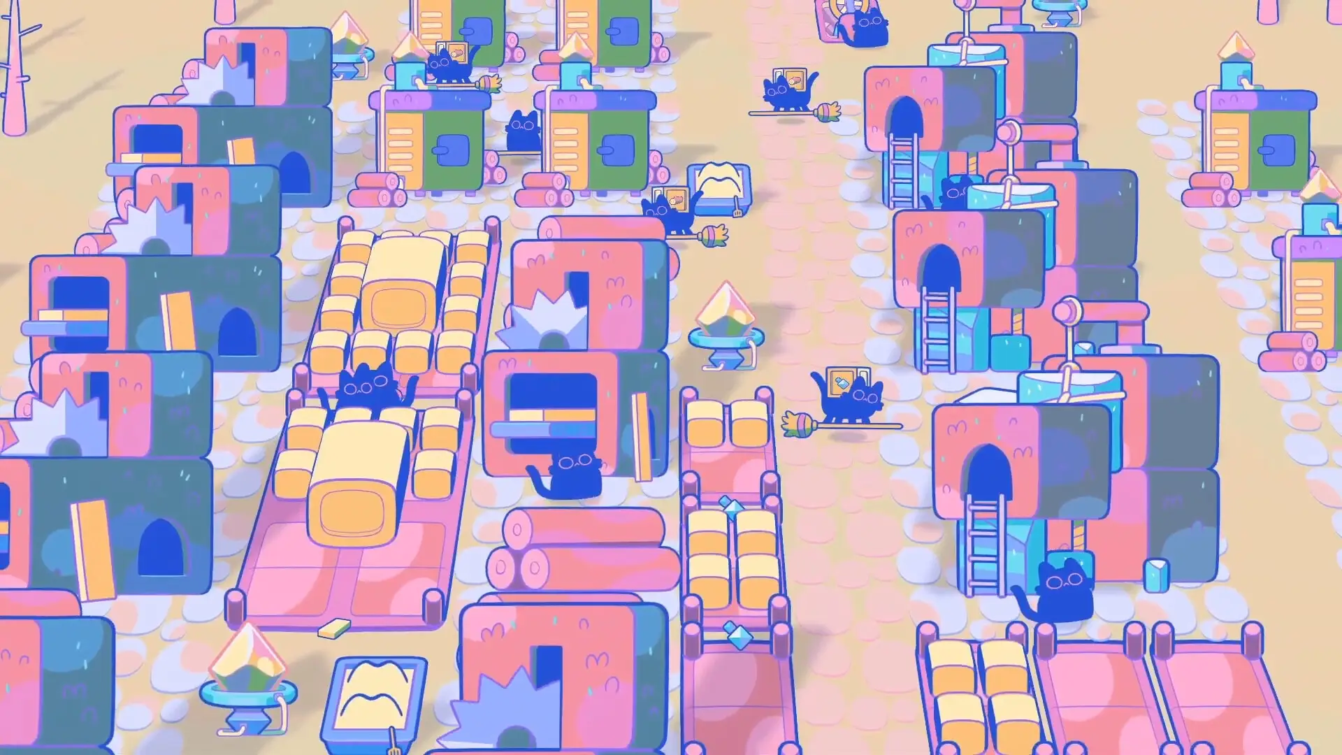 Black cats in Mistpaw Ravine