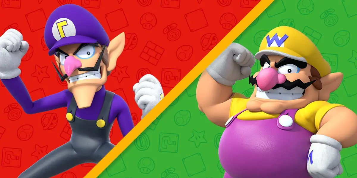 Wario and Waluigi,